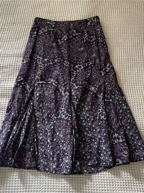 Purple skirt